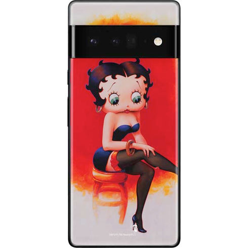 Betty Boop Stockings Google Pixel 6 Pro Skin